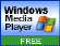 Windows Media Player Download Button Logo